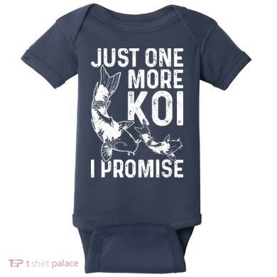 Just One More Koi I Promise Baby Bodysuit