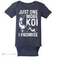 Just One More Koi I Promise Baby Bodysuit thumb 0