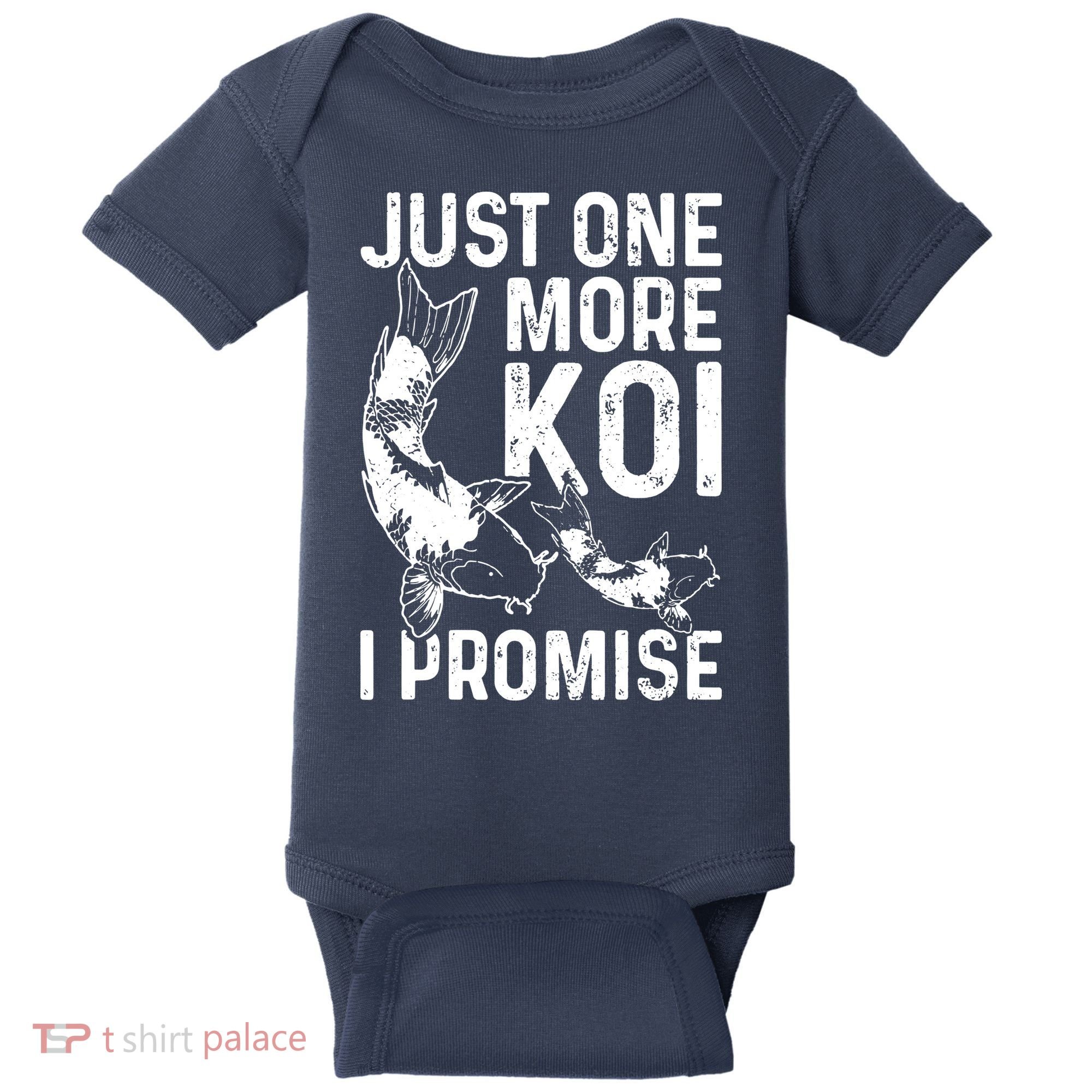 Just One More Koi I Promise Baby Bodysuit