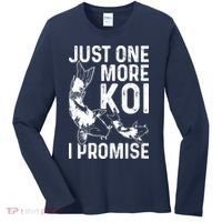 Just One More Koi I Promise Women's Long Sleeve Shirt thumb 0