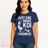 Just One More Koi I Promise Women's T-Shirt thumb 4