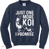 Just One More Koi I Promise Kids Sweatshirt thumb 0