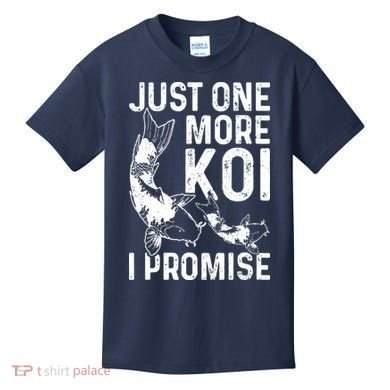 Just One More Koi I Promise Kids T-Shirt