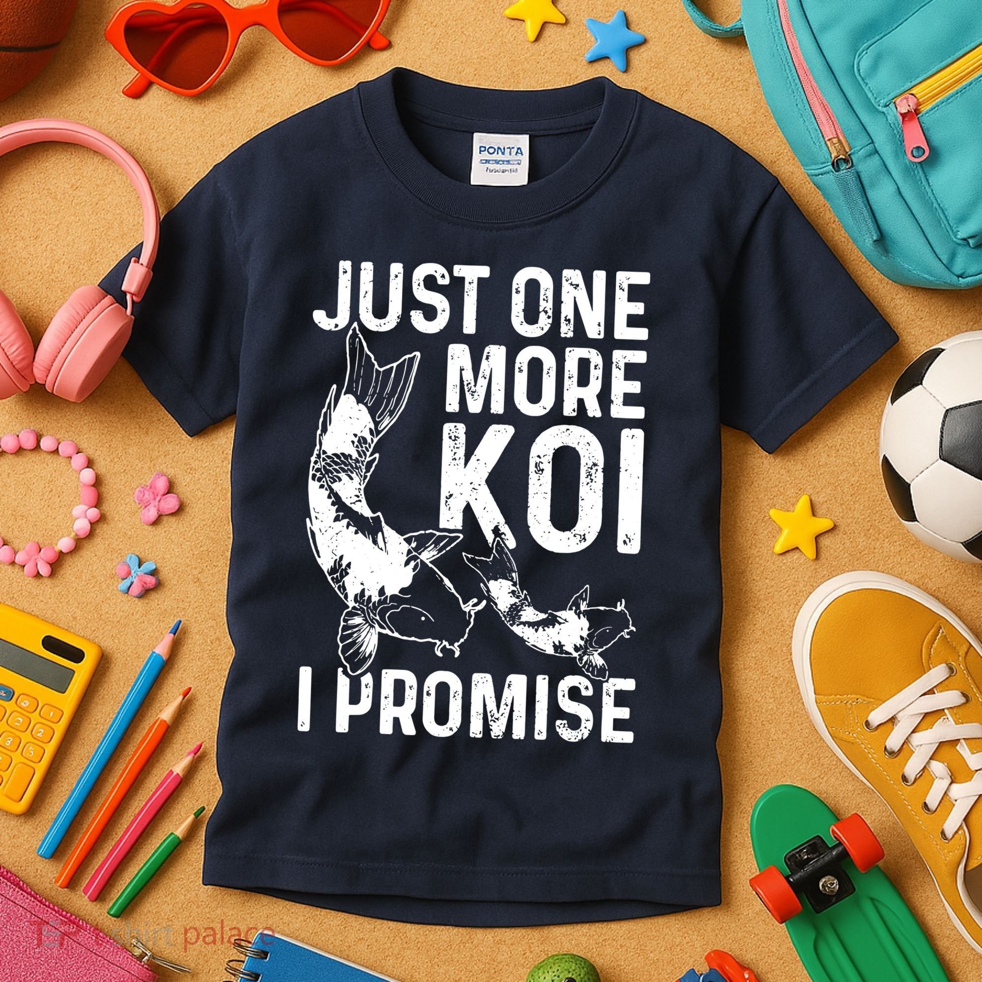 Just One More Koi I Promise Kids T-Shirt