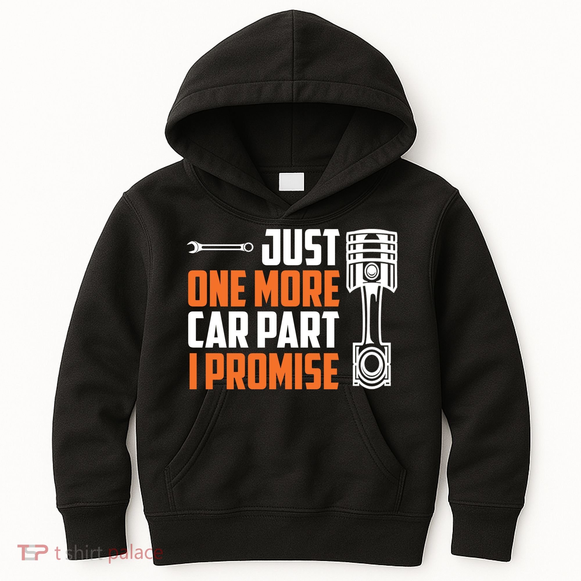 Just One More Car Part I Promise Kids Hoodie
