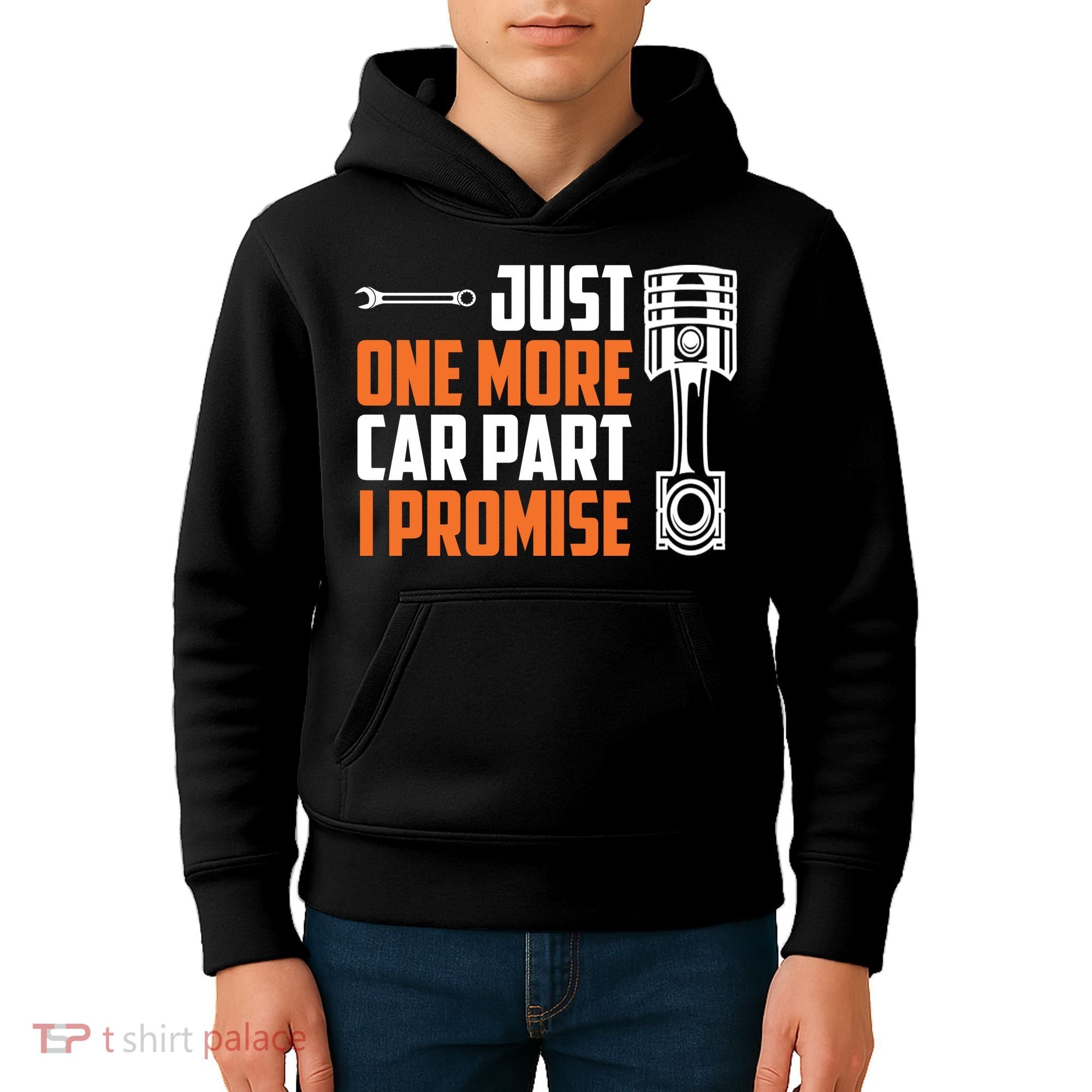 Just One More Car Part I Promise Kids Hoodie