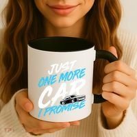 Just One More Car I Promise Automobile Collector Car Lover Coffee Mug thumb 3