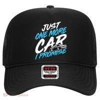 Just One More Car I Promise Automobile Collector Car Lover Hat thumb 0