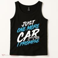 Just One More Car I Promise Automobile Collector Car Lover Tank Top thumb 2