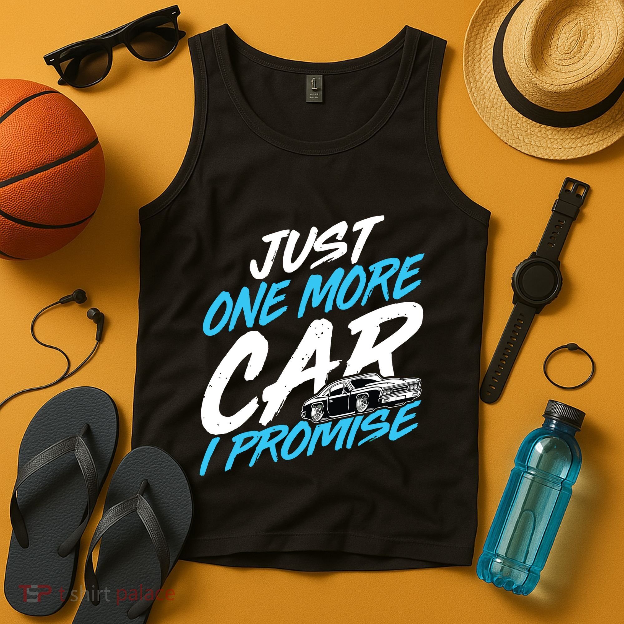 Just One More Car I Promise Automobile Collector Car Lover Tank Top