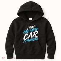 Just One More Car I Promise Automobile Collector Car Lover Kids Hoodie thumb 0
