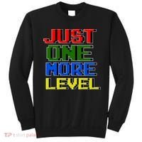 Just One More Level Funny Video Gamer Sweatshirt thumb 0