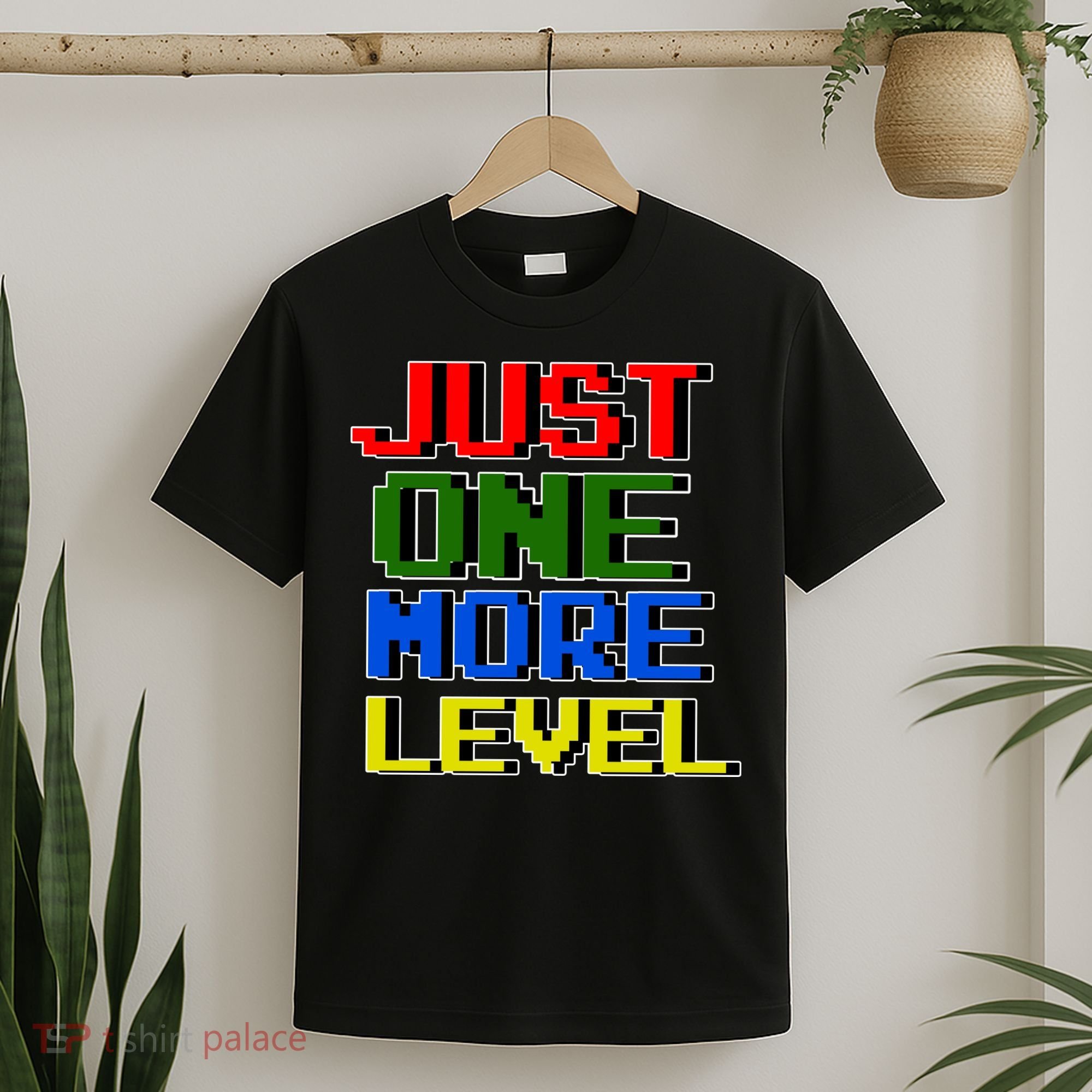 Just One More Level Funny Video Gamer T-Shirt