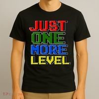Just One More Level Funny Video Gamer T-Shirt thumb 3