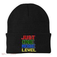 Just One More Level Funny Video Gamer Beanie thumb 0