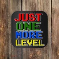 Just One More Level Funny Video Gamer Coaster thumb 0