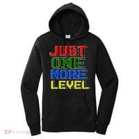Just One More Level Funny Video Gamer Women's Hoodie thumb 0
