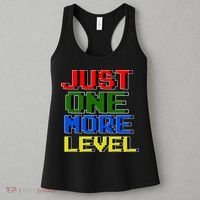 Just One More Level Funny Video Gamer Women's Tank Top thumb 3