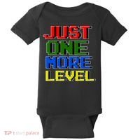 Just One More Level Funny Video Gamer Baby Bodysuit thumb 0