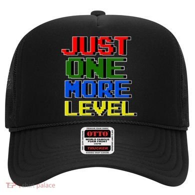 Just One More Level Funny Video Gamer Hat