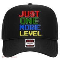 Just One More Level Funny Video Gamer Hat thumb 0