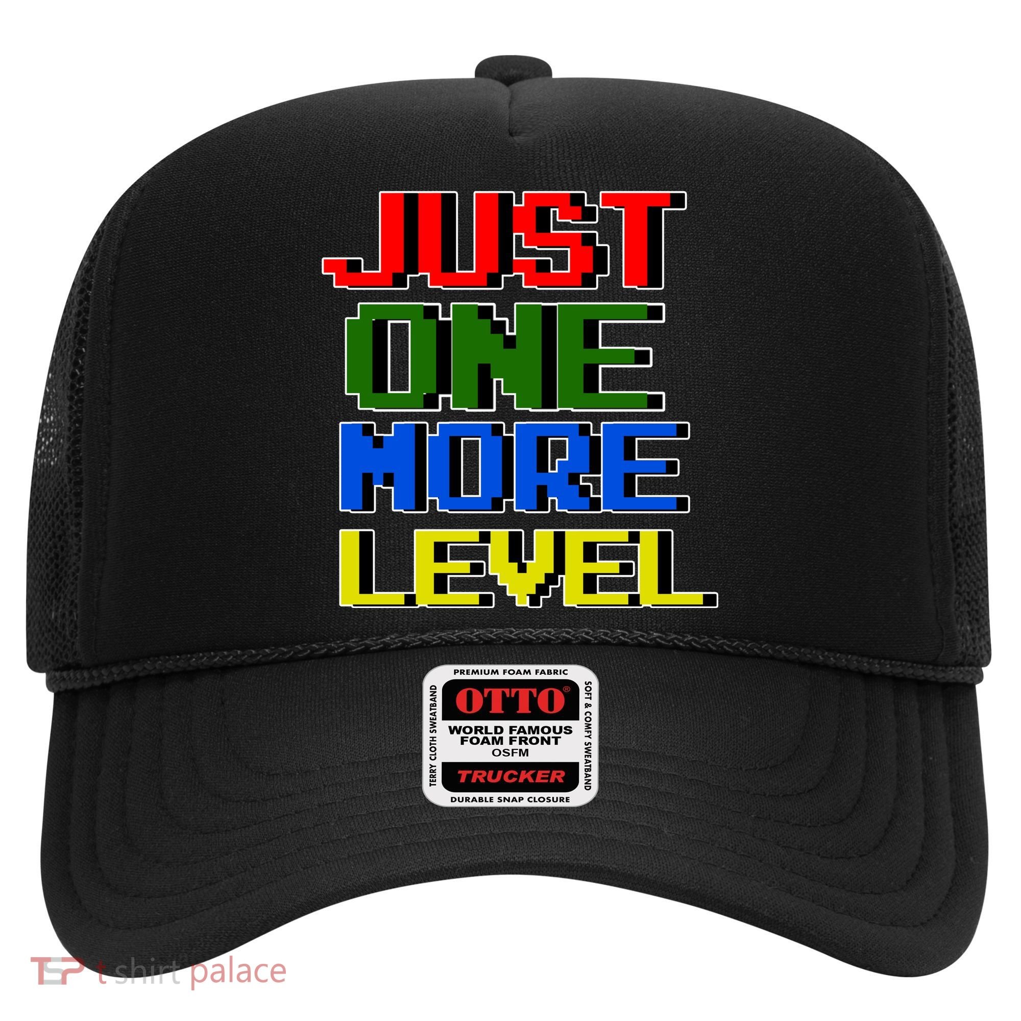 Just One More Level Funny Video Gamer Hat