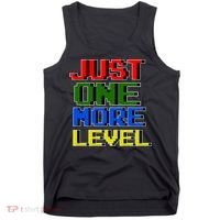 Just One More Level Funny Video Gamer Tank Top thumb 0