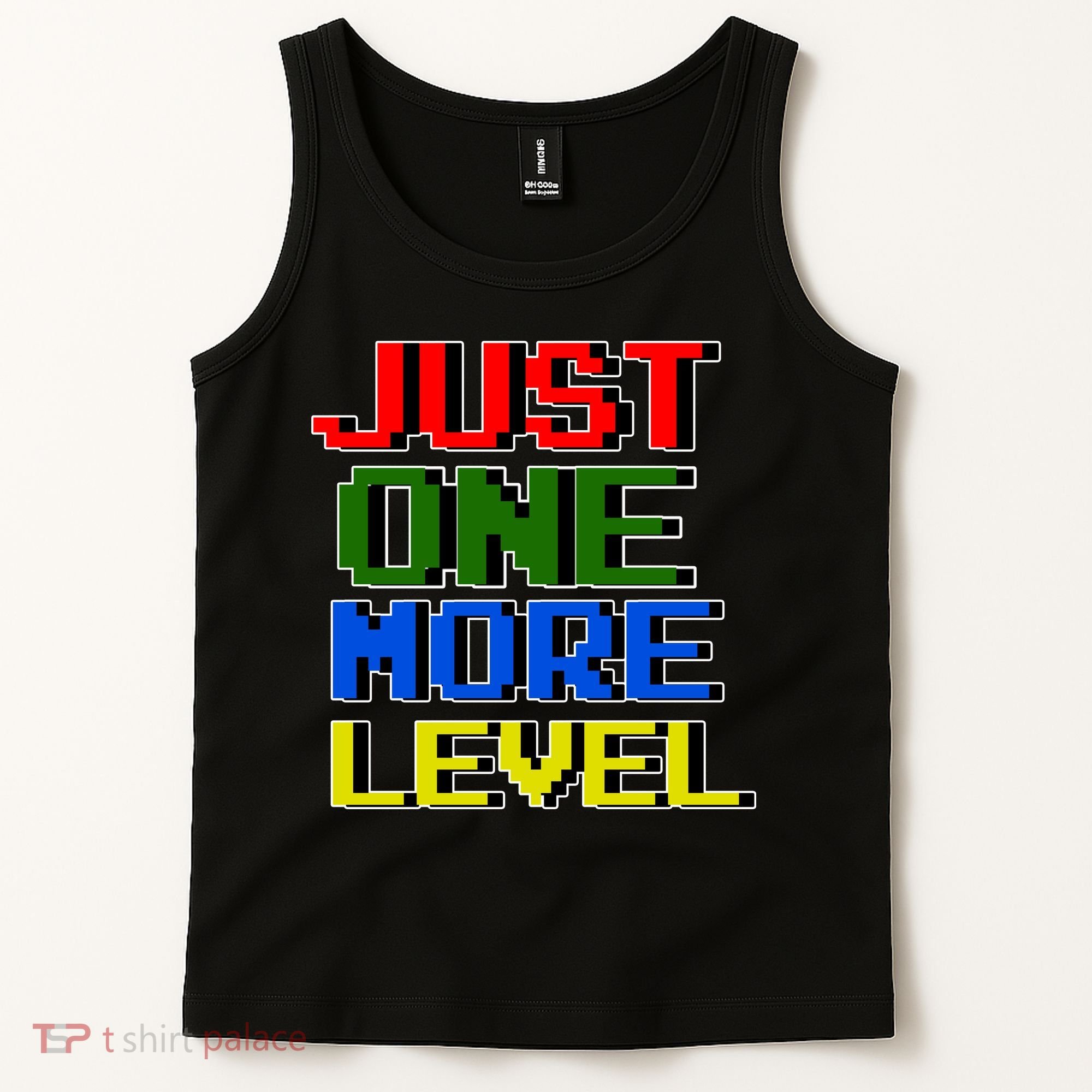 Just One More Level Funny Video Gamer Tank Top