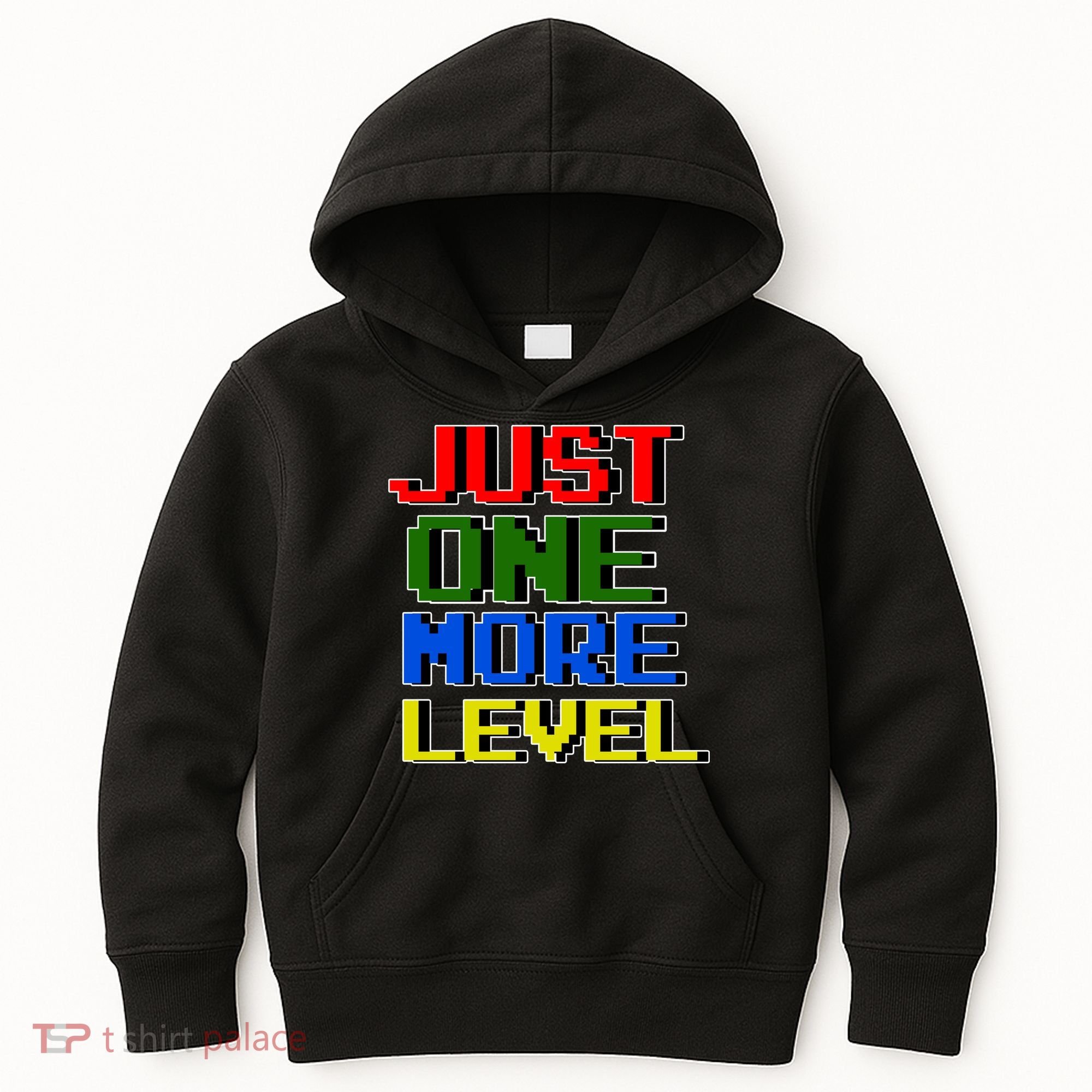 Just One More Level Funny Video Gamer Kids Hoodie