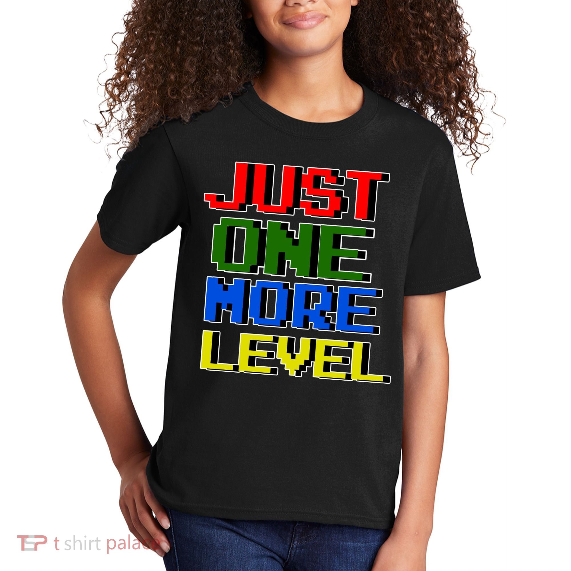 Just One More Level Funny Video Gamer Kids T-Shirt