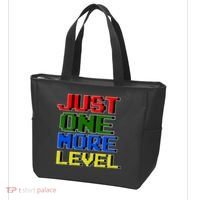 Just One More Level Funny Video Gamer Tote Bag thumb 3