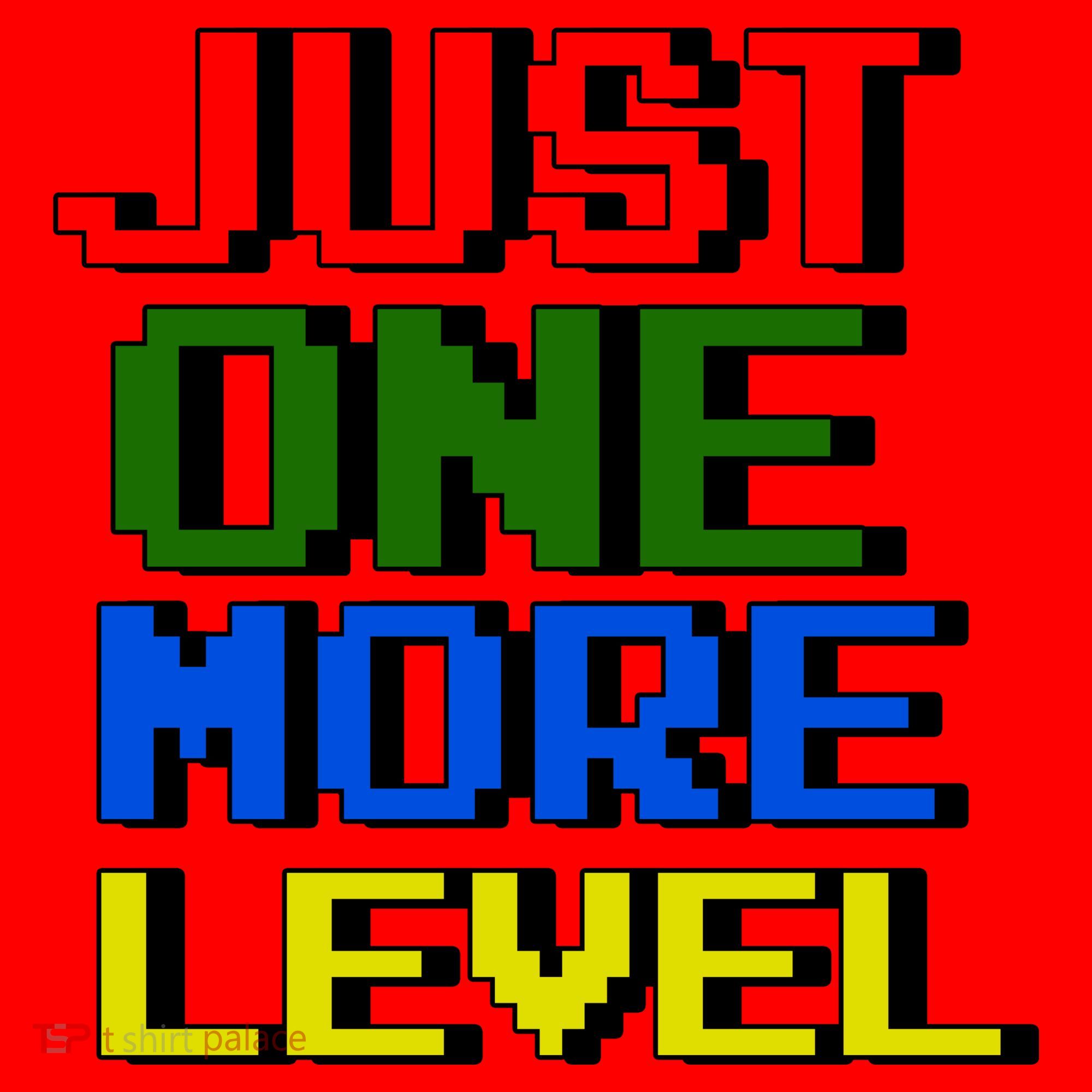 Just One More Level Funny Video Gamer Santa Hat