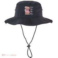 Just One More Page Book Reading Novels Funny Books Bucket Hat thumb 0