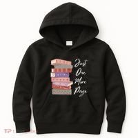 Just One More Page Book Reading Novels Funny Books Kids Hoodie thumb 0