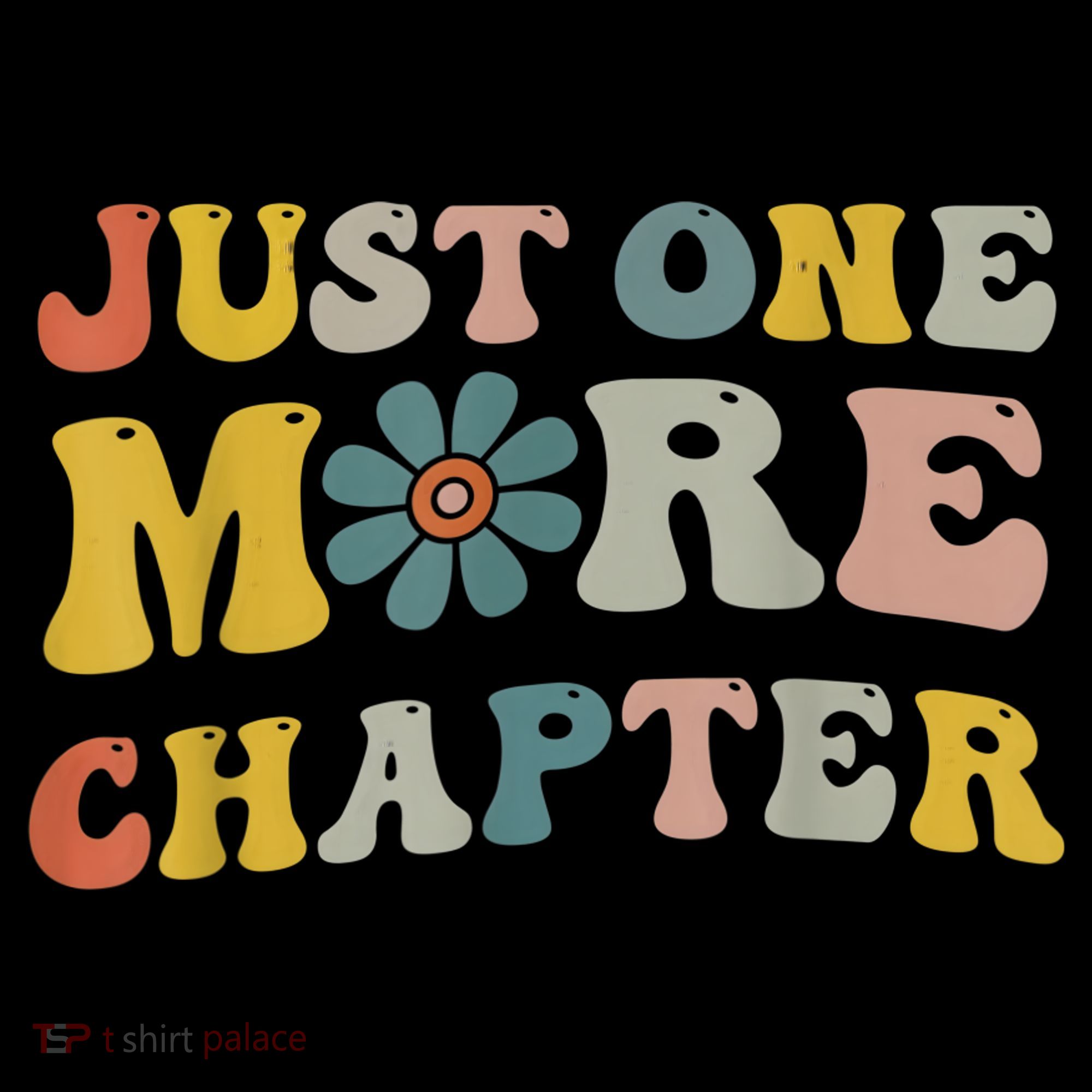 Just One More Chapter Bookworm Book Lover Nerd Reading Fun Apron