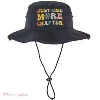 Just One More Chapter Bookworm Book Lover Nerd Reading Fun Bucket Hat thumb 0
