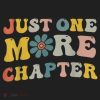 Just One More Chapter Bookworm Book Lover Nerd Reading Fun Beanie thumb 2