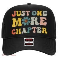 Just One More Chapter Bookworm Book Lover Nerd Reading Fun Hat thumb 0