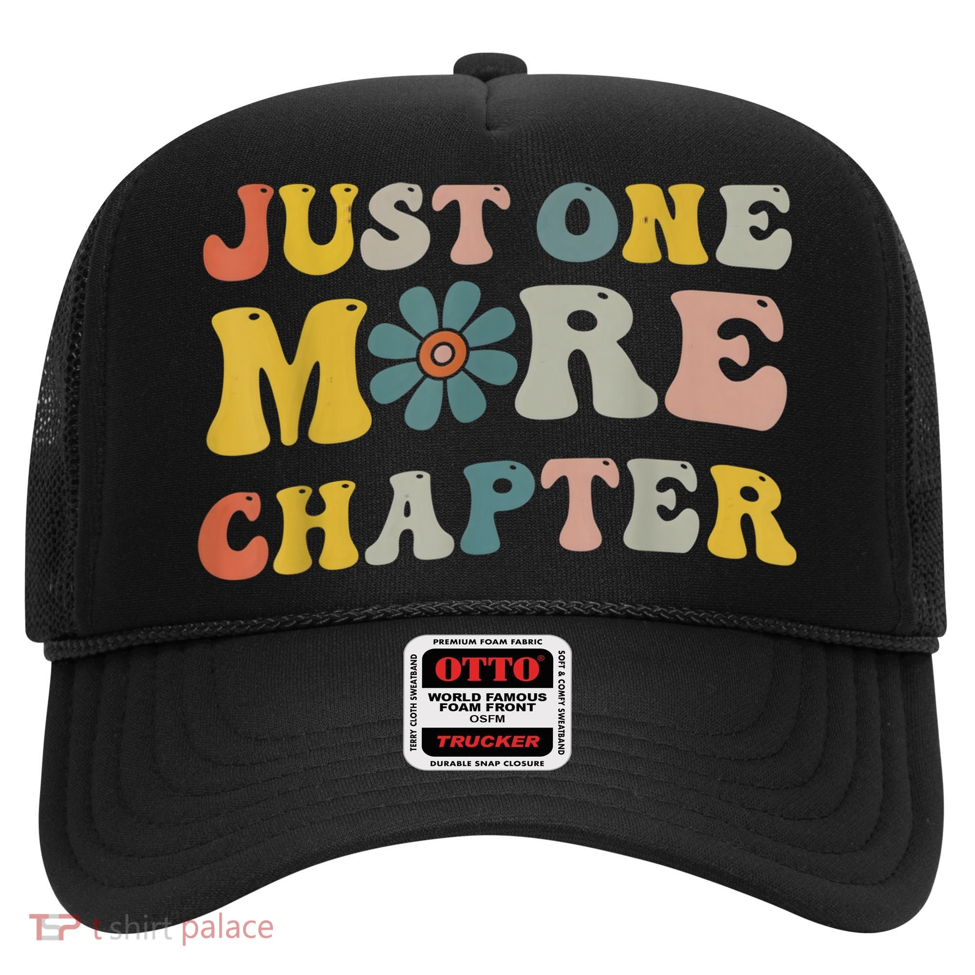 Just One More Chapter Bookworm Book Lover Nerd Reading Fun Hat