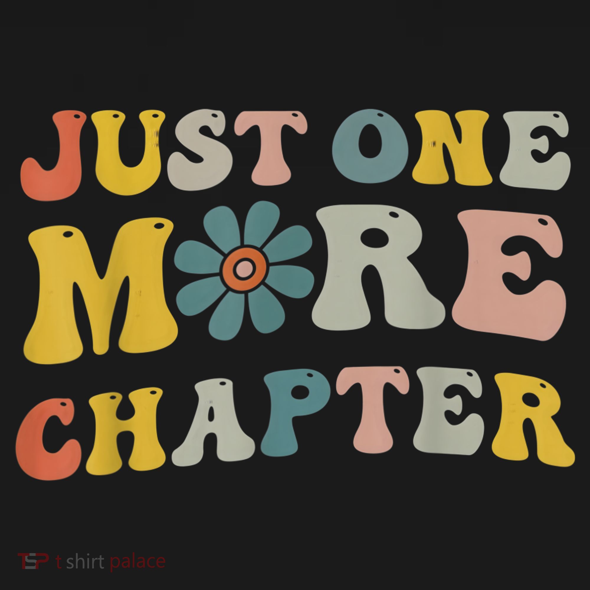 Just One More Chapter Bookworm Book Lover Nerd Reading Fun Tote Bag