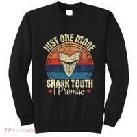 Just One More Shark Tooth I Promise Retro Fossil Sweatshirt thumb 0