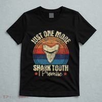 Just One More Shark Tooth I Promise Retro Fossil T-Shirt thumb 5