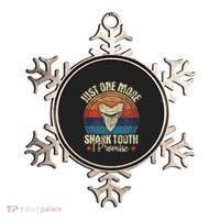 Just One More Shark Tooth I Promise Retro Fossil Ornament thumb 0