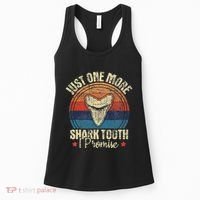 Just One More Shark Tooth I Promise Retro Fossil Women's Tank Top thumb 0