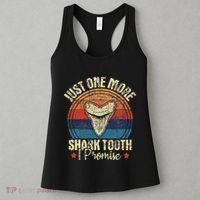 Just One More Shark Tooth I Promise Retro Fossil Women's Tank Top thumb 3