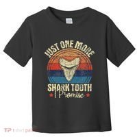 Just One More Shark Tooth I Promise Retro Fossil Toddler T-Shirt thumb 0