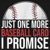 Just One More Baseball Card I Promise For Baseball Fan Doggie Tank thumb 4