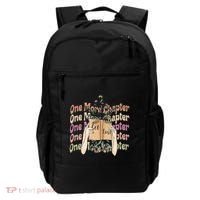Just One More Chapter Bookworm Book Lover Nerd Reading Gift Backpack thumb 0