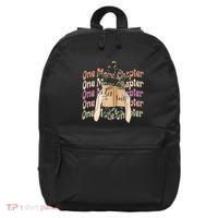 Just One More Chapter Bookworm Book Lover Nerd Reading Gift 16 in Basic Backpack thumb 0