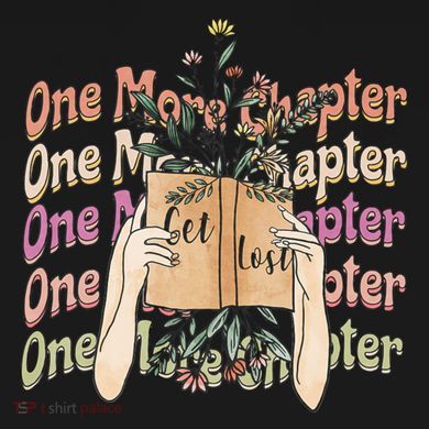 Just One More Chapter Bookworm Book Lover Nerd Reading Gift 16 in Basic Backpack